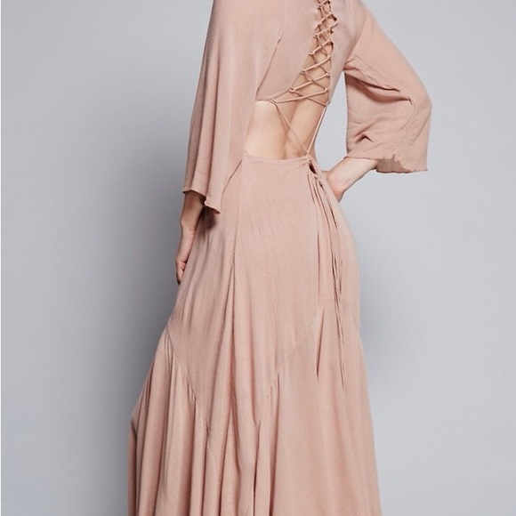 Free People Margarita Flamingo Maxi Dress - Picture 2 of 6